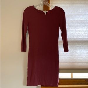 Pink Body Con Dress